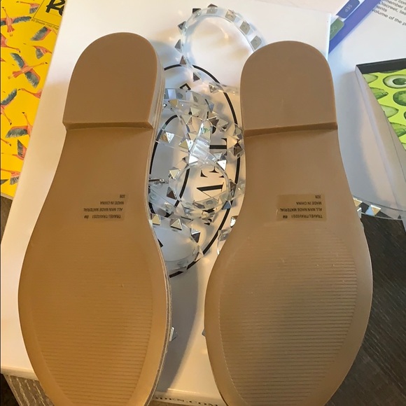 Steve Madden Sandals in Clear - Picture 2 of 5